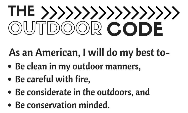 The Outdoor Code