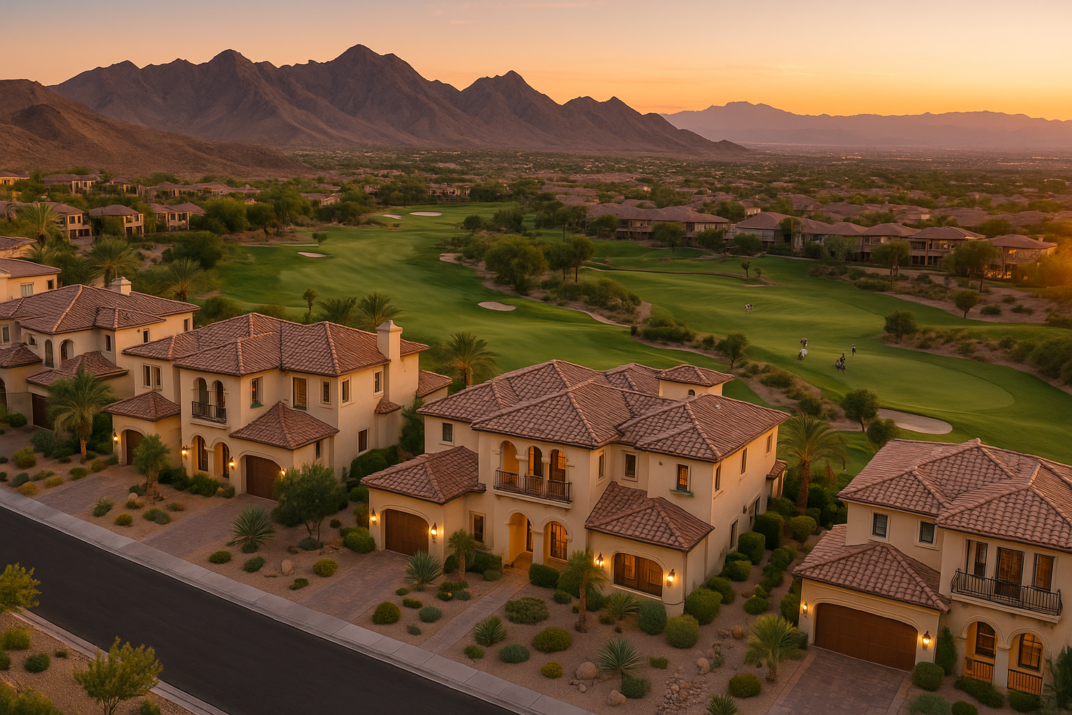 Seven Hills Estates luxury homes in the Las Vegas area