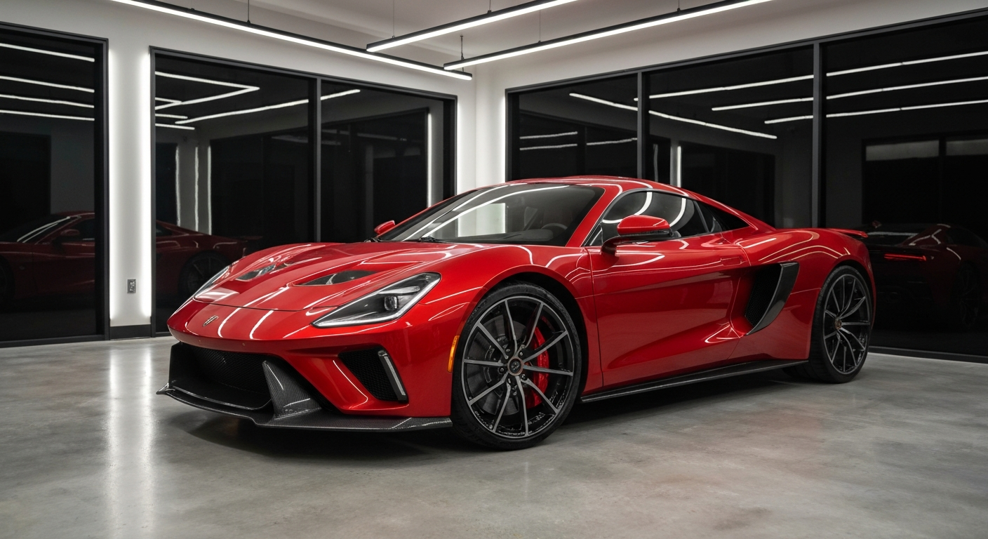 Premium Tinted Sports Car