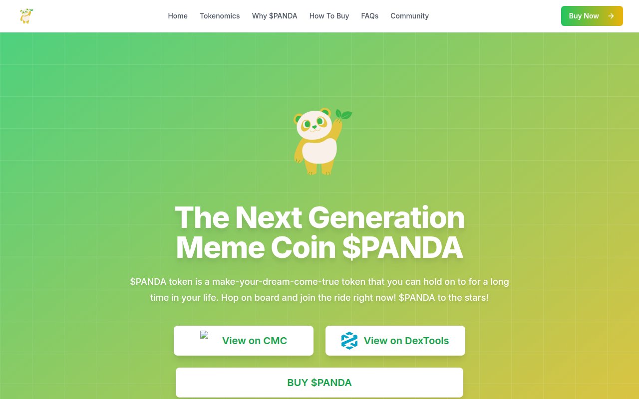 Official Panda Coin desktop