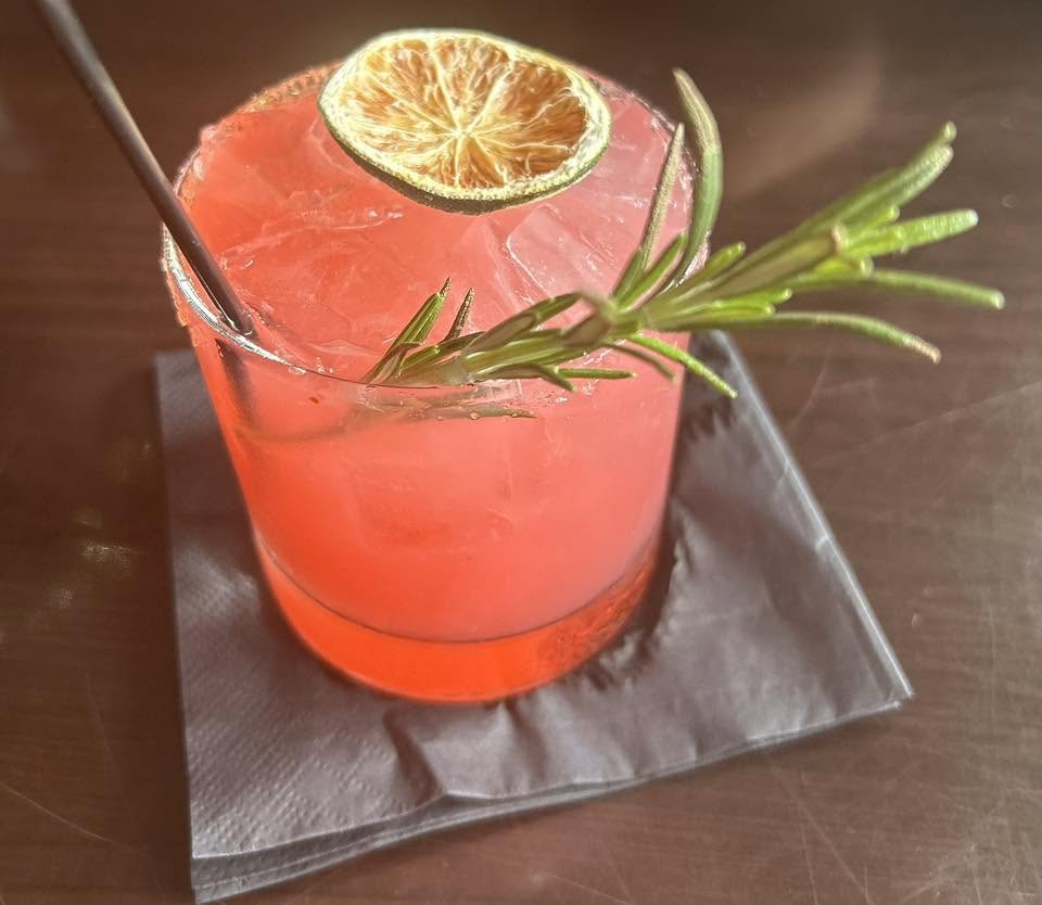 Craft Cocktail with Rosemary