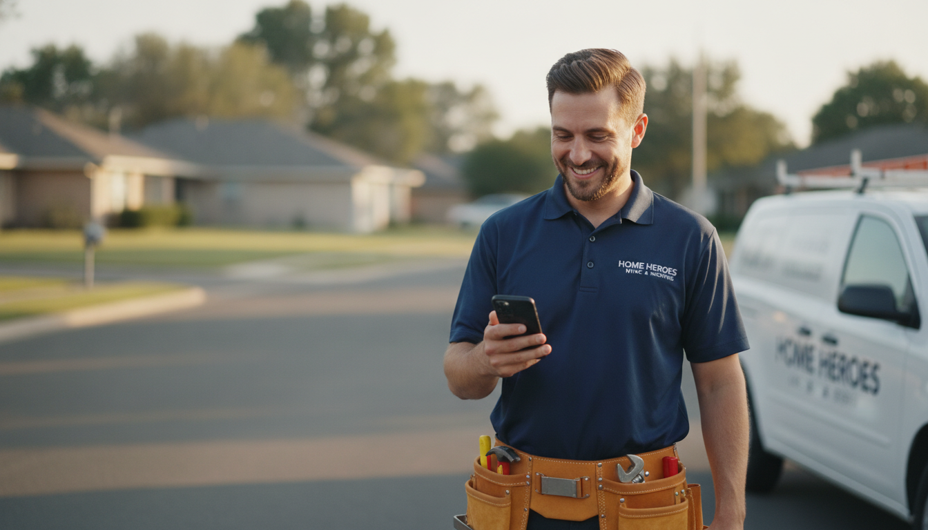 Home Service Pro Website Mockup