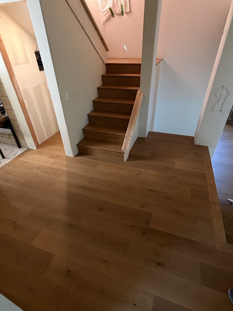Hardwood Hallway Setup