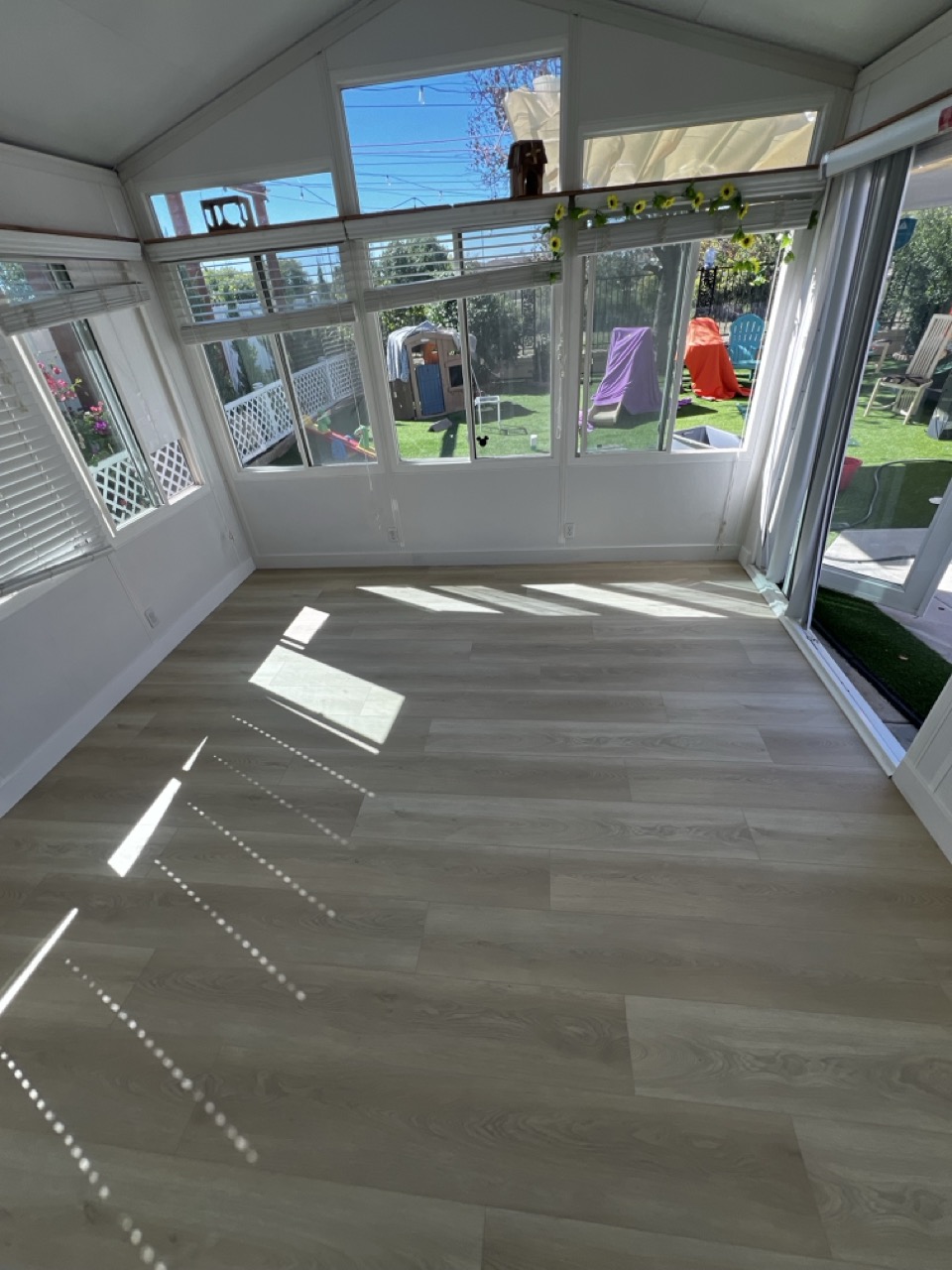 Sunroom LVP Installation
