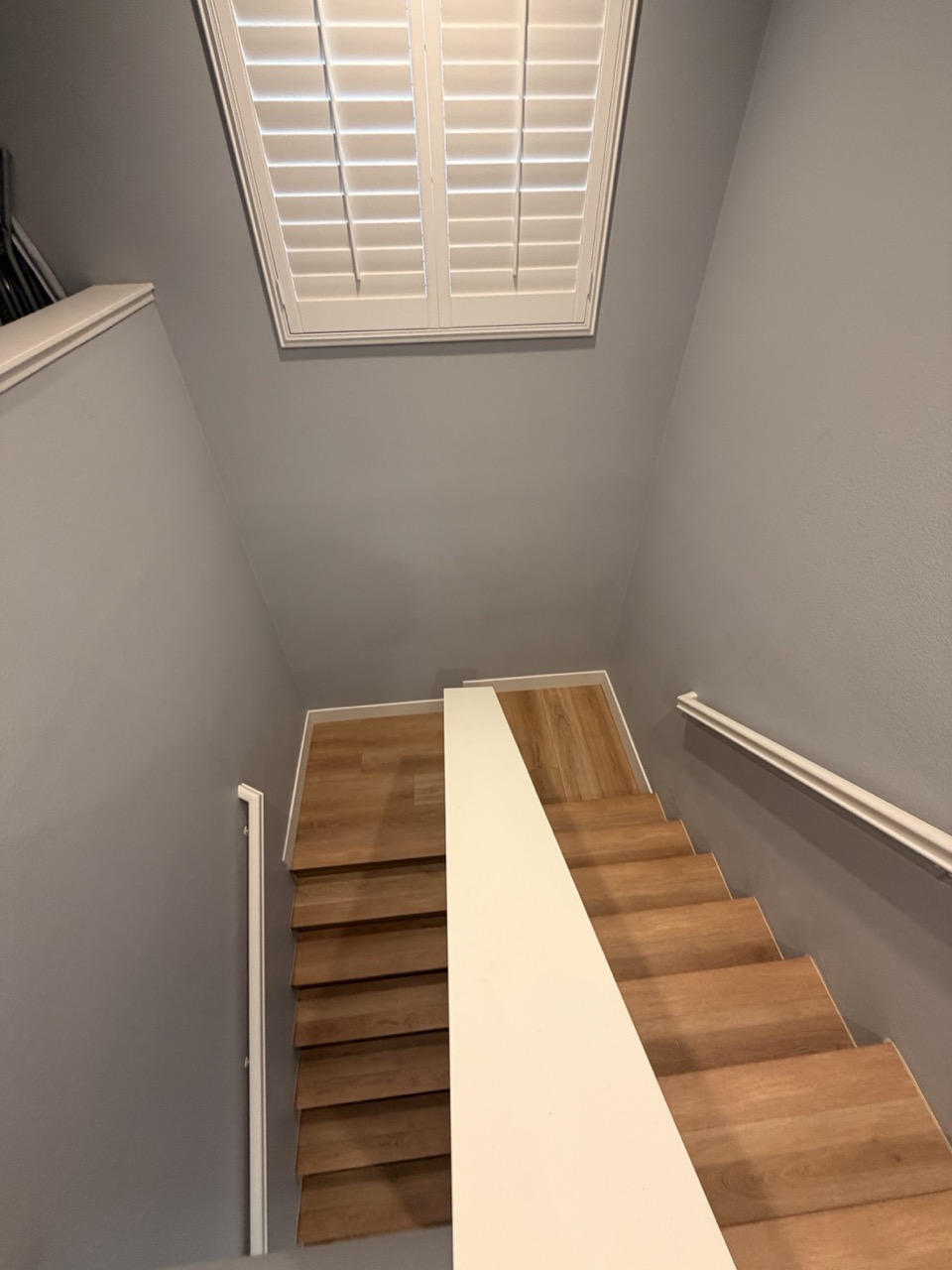 Staircase Installation Top View