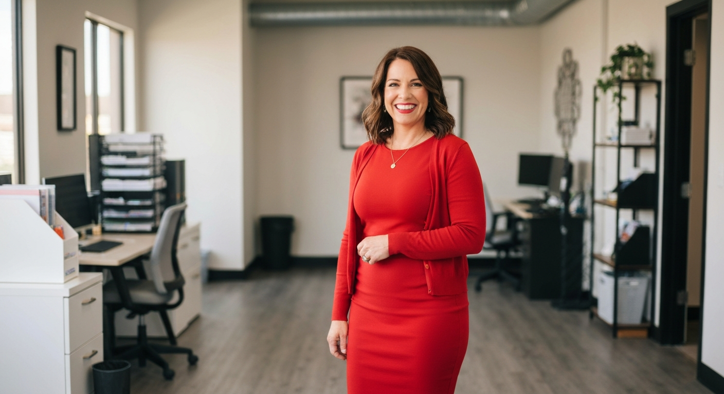Nancy Stewart helping agents