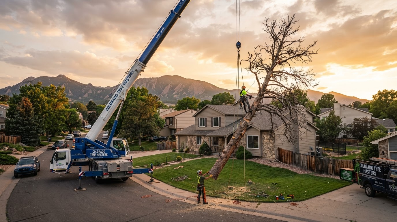 Professional tree removal in Denver