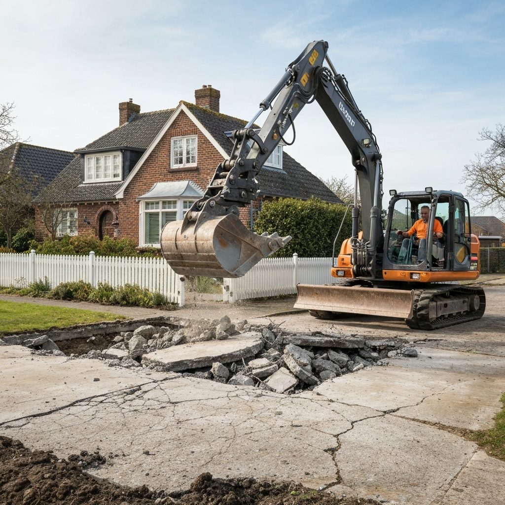 Concrete Driveway Removal