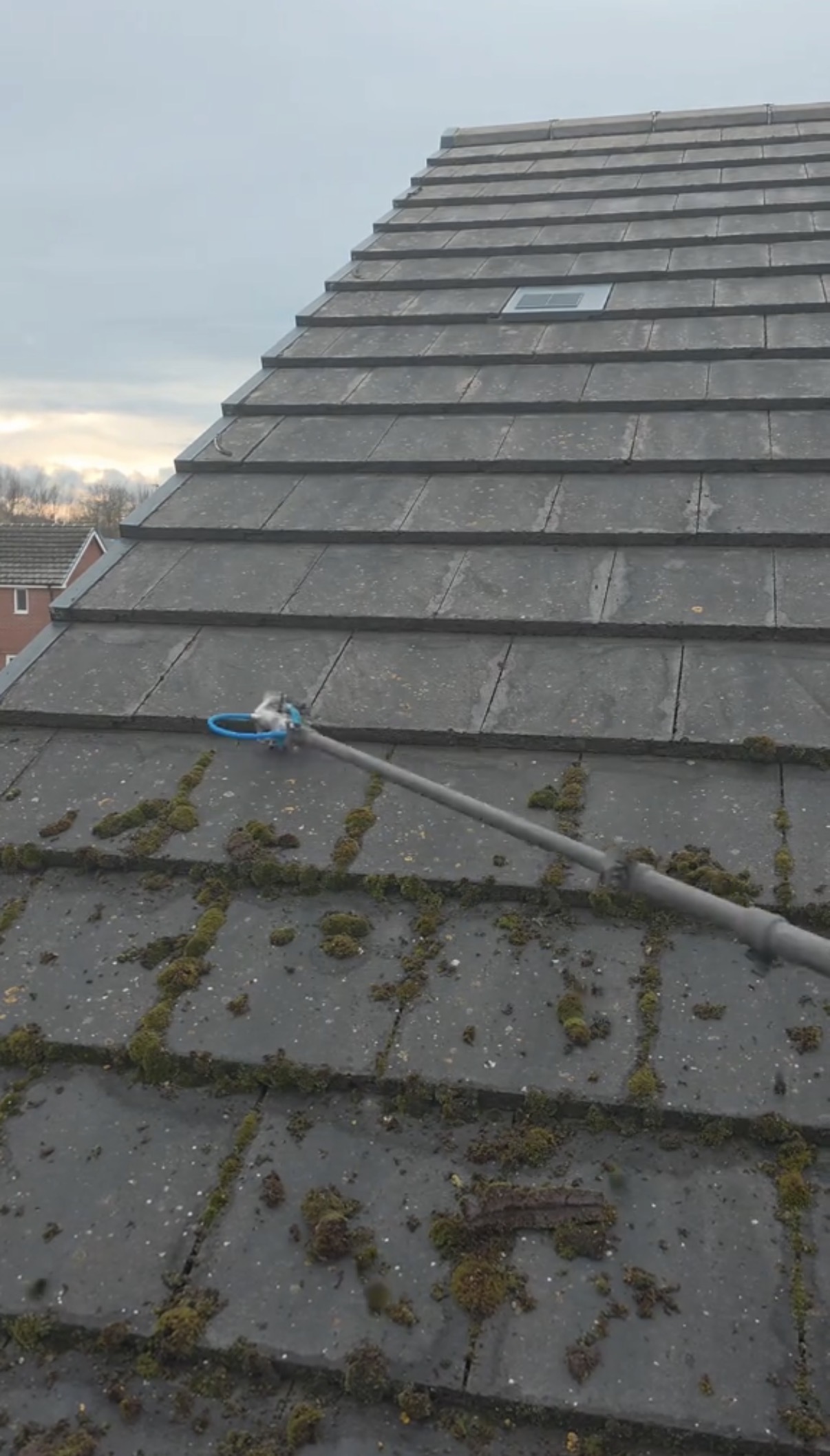 Professional exterior cleaning results showing before and after transformations for project 12