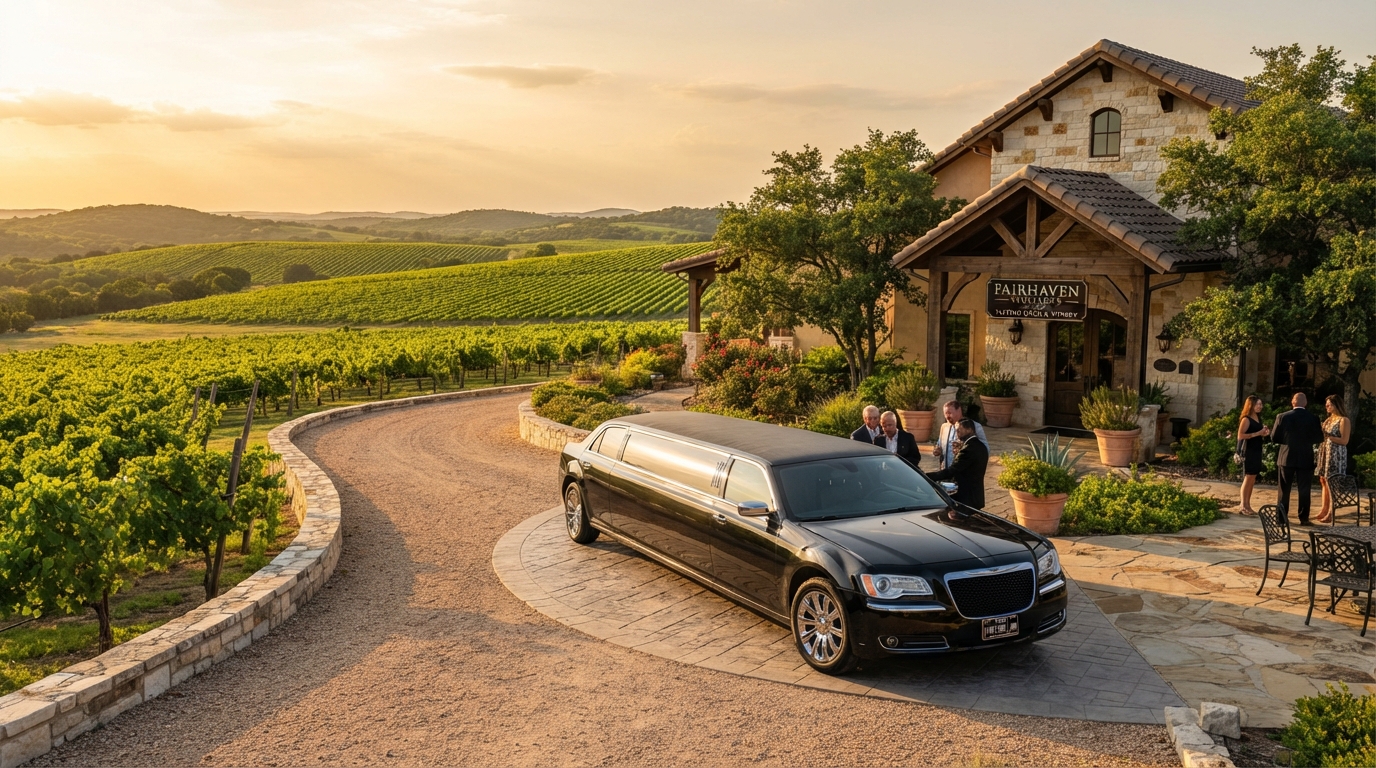 Wine tour transportation for couples