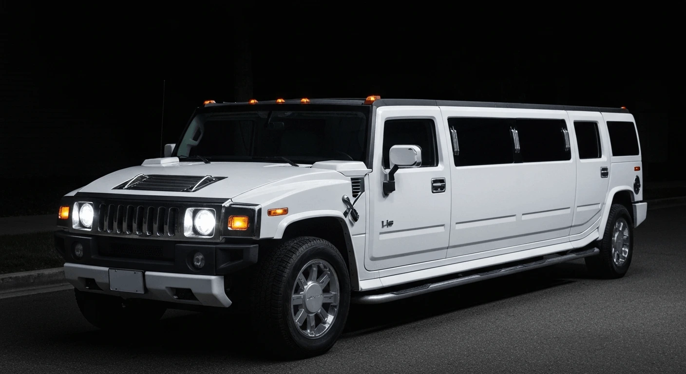 H2 Hummer Limo view 1