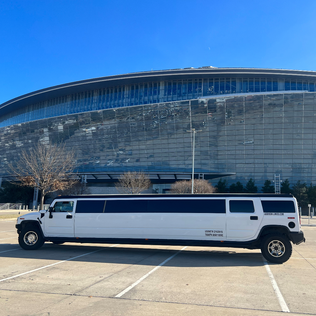 Hummer Limo at AT&T Stadium