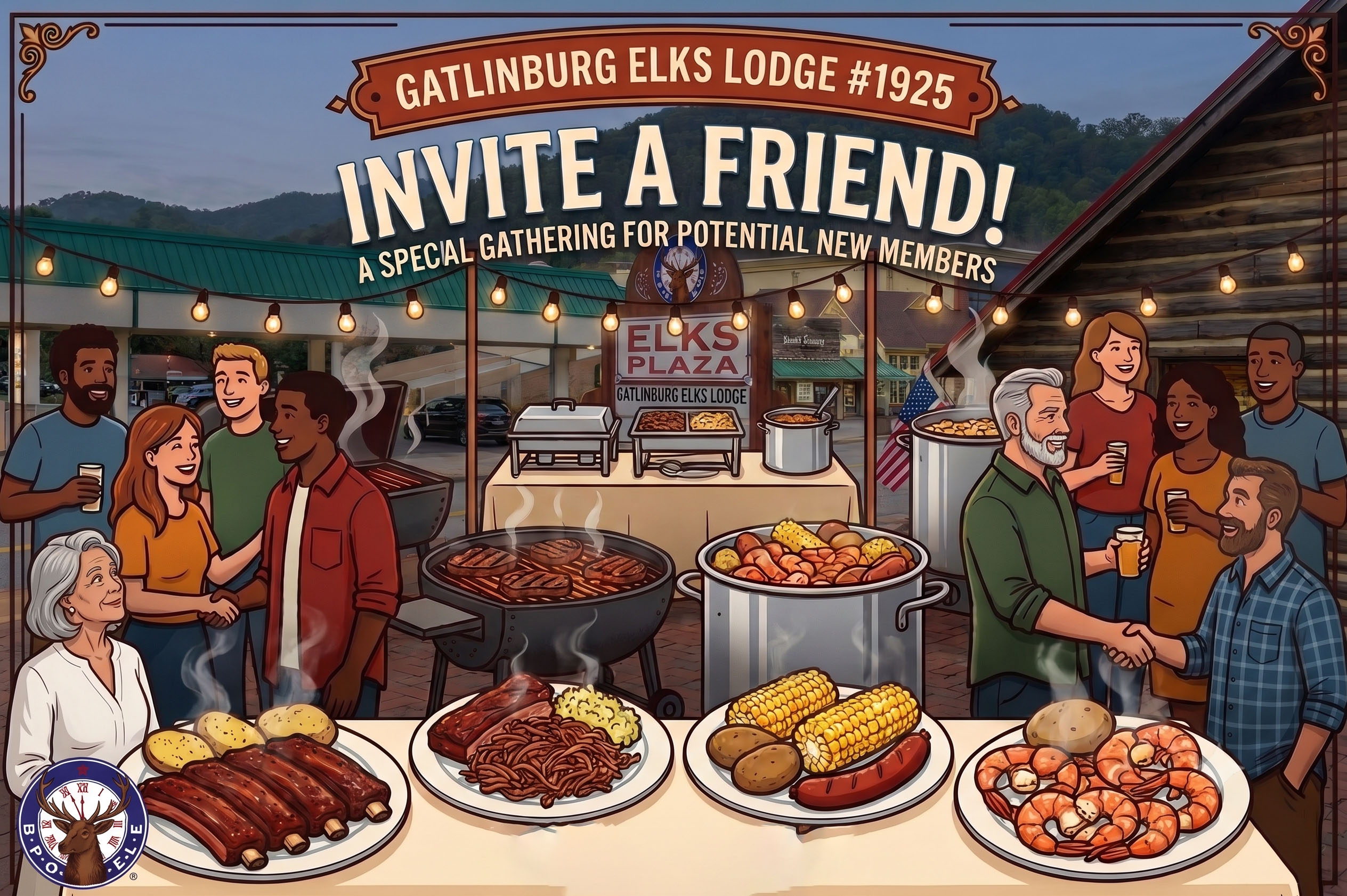 Bring A Friend Event - Invite A Friend Special Gathering for Potential New Members