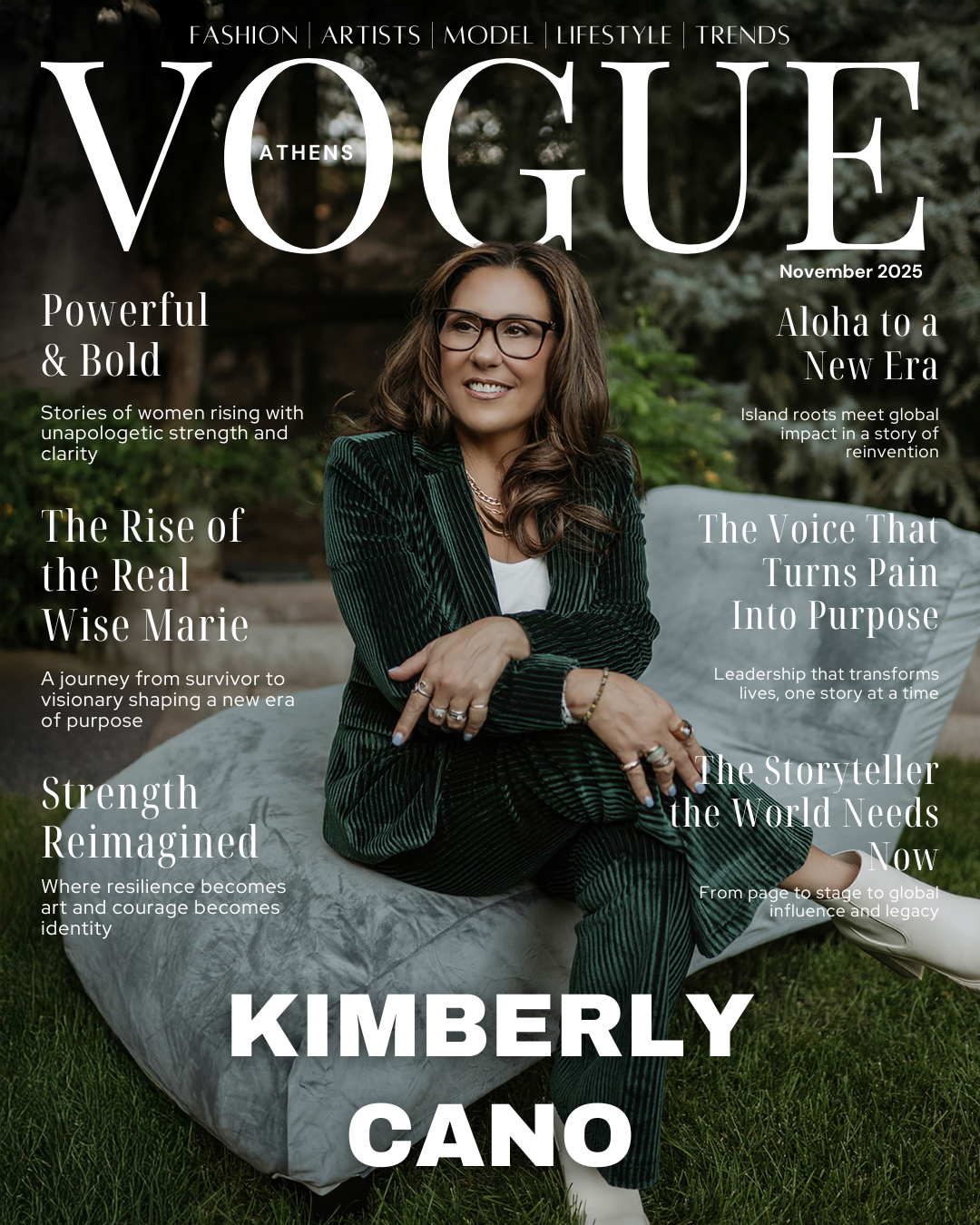 Vogue Athens Magazine Cover
