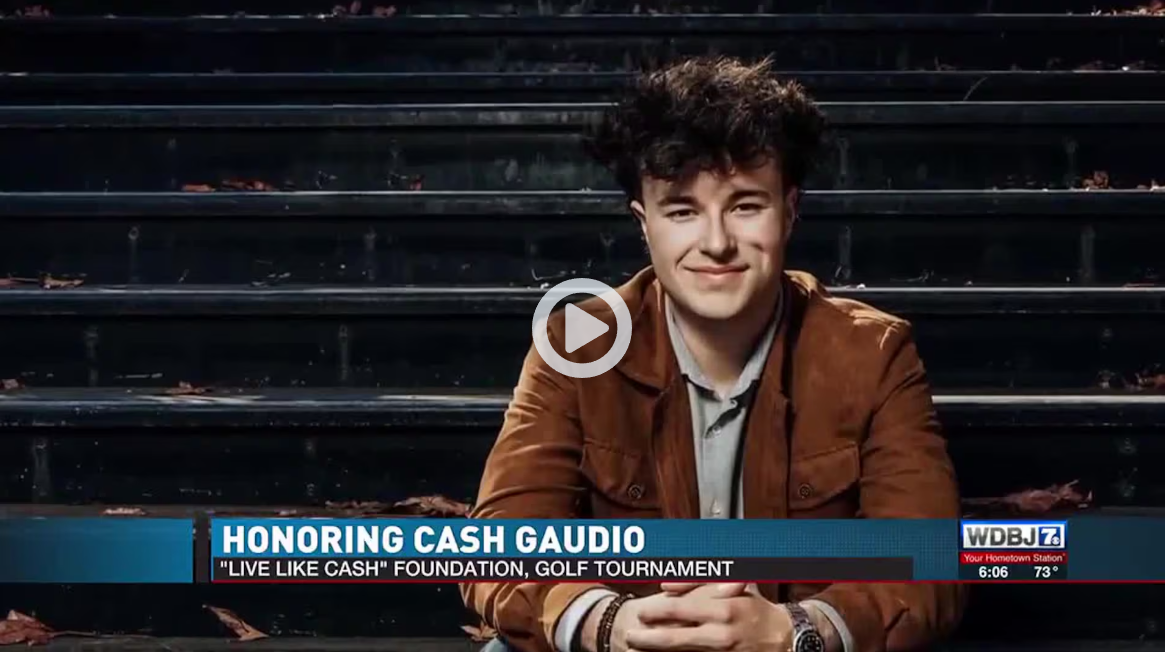 “Live Like Cash.” Family honors shooting victim Cash Gaudio with Foundation, golf tournament