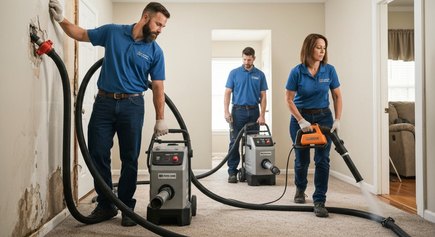 Restoration contractor lead recovery