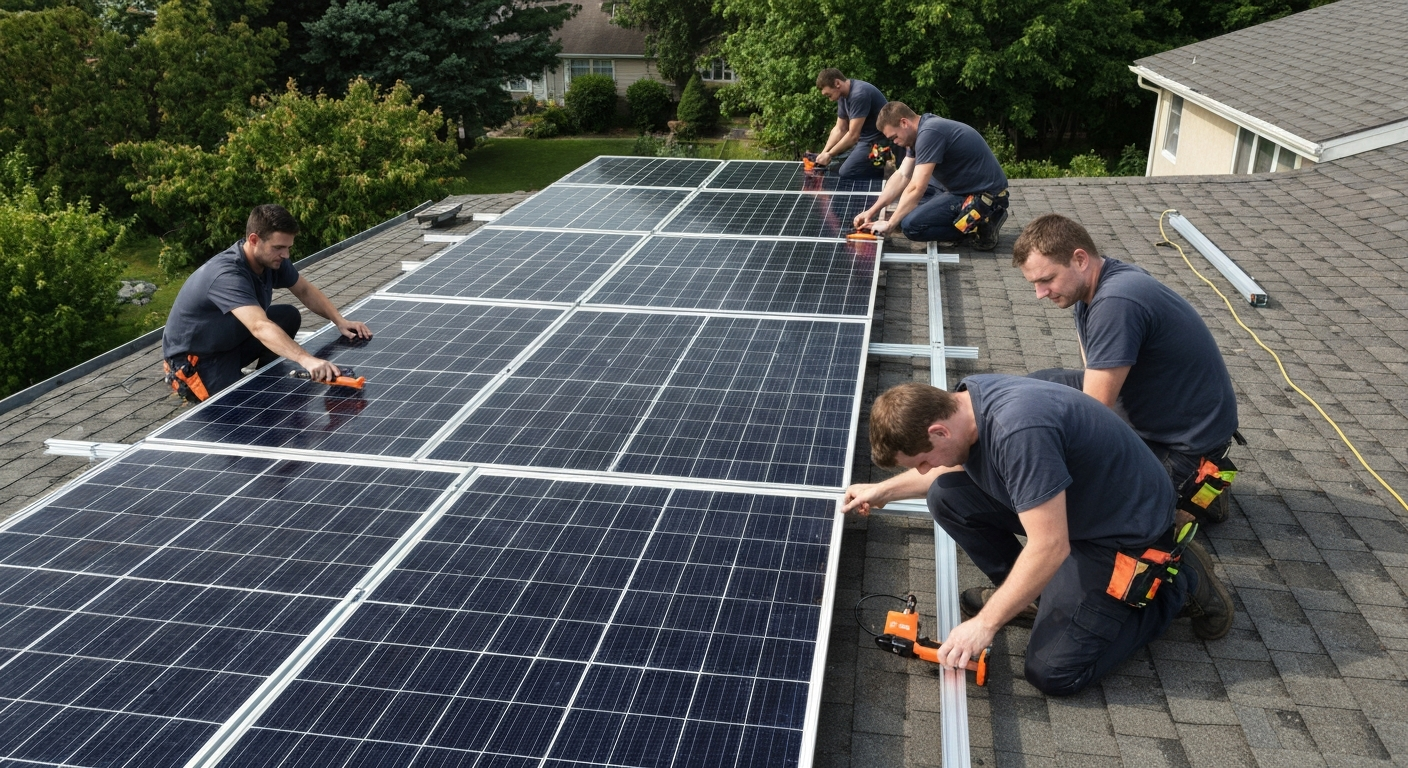 Solar installation lead capture automation