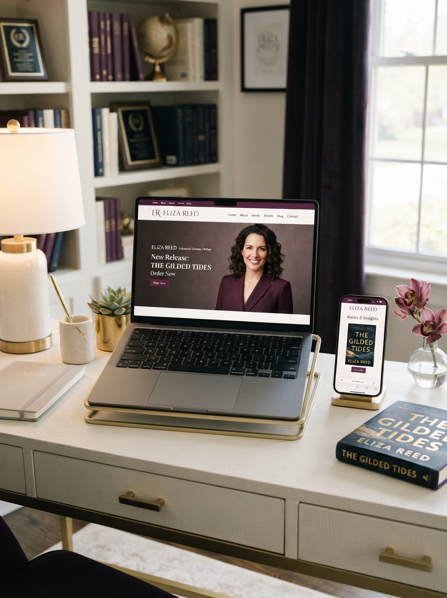 Author Platform & Branding — editorial publishing imagery