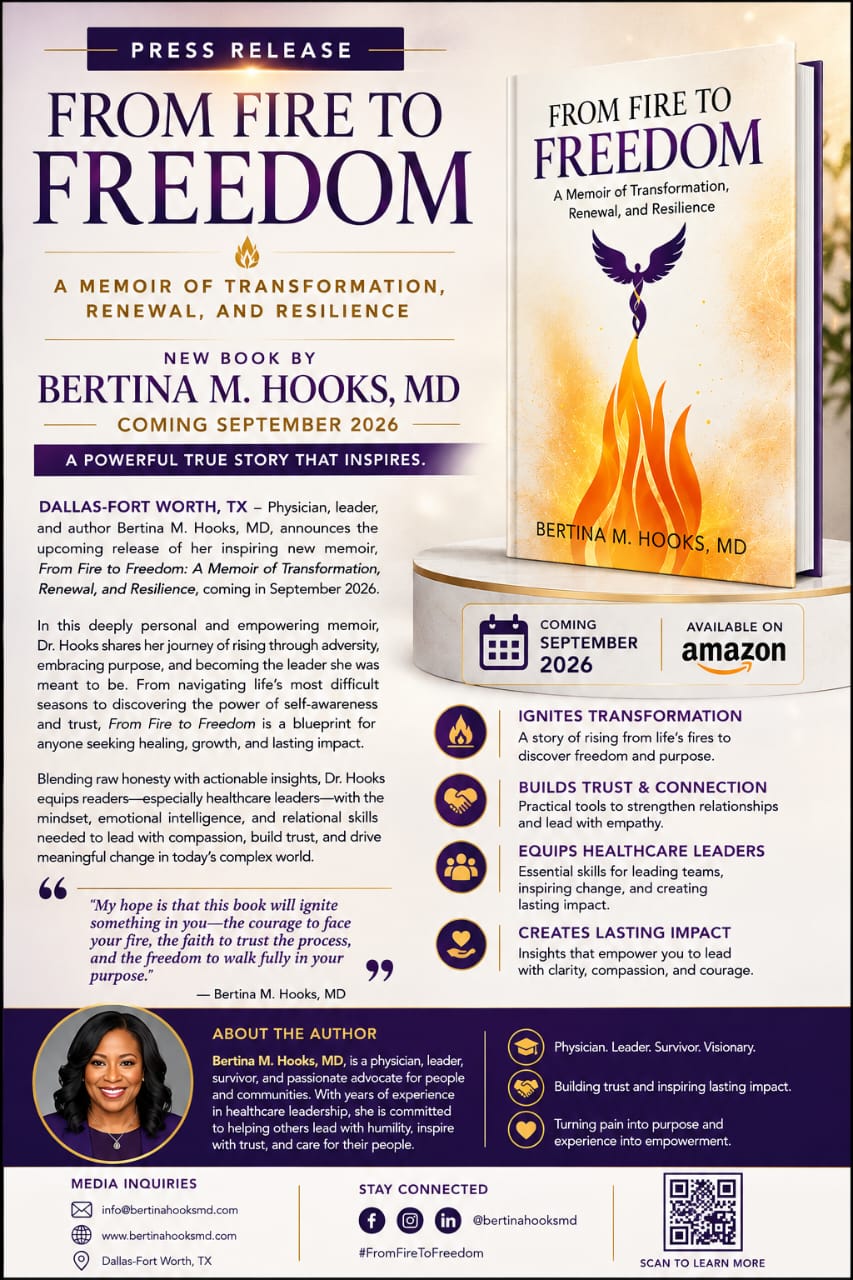 Official Press Release: From Fire to Freedom — A Powerful True Story That Inspires