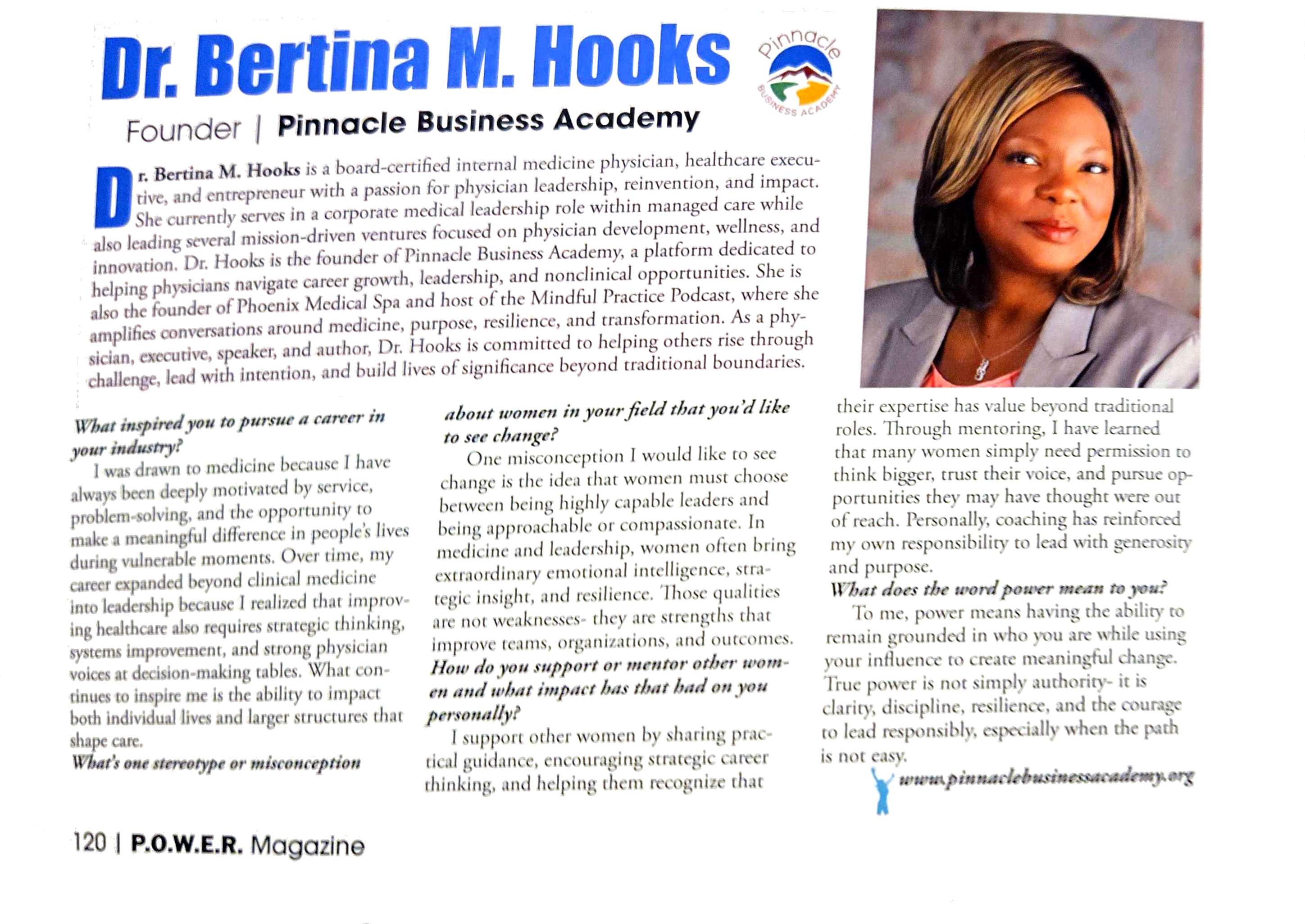 POWER Magazine Feature Article