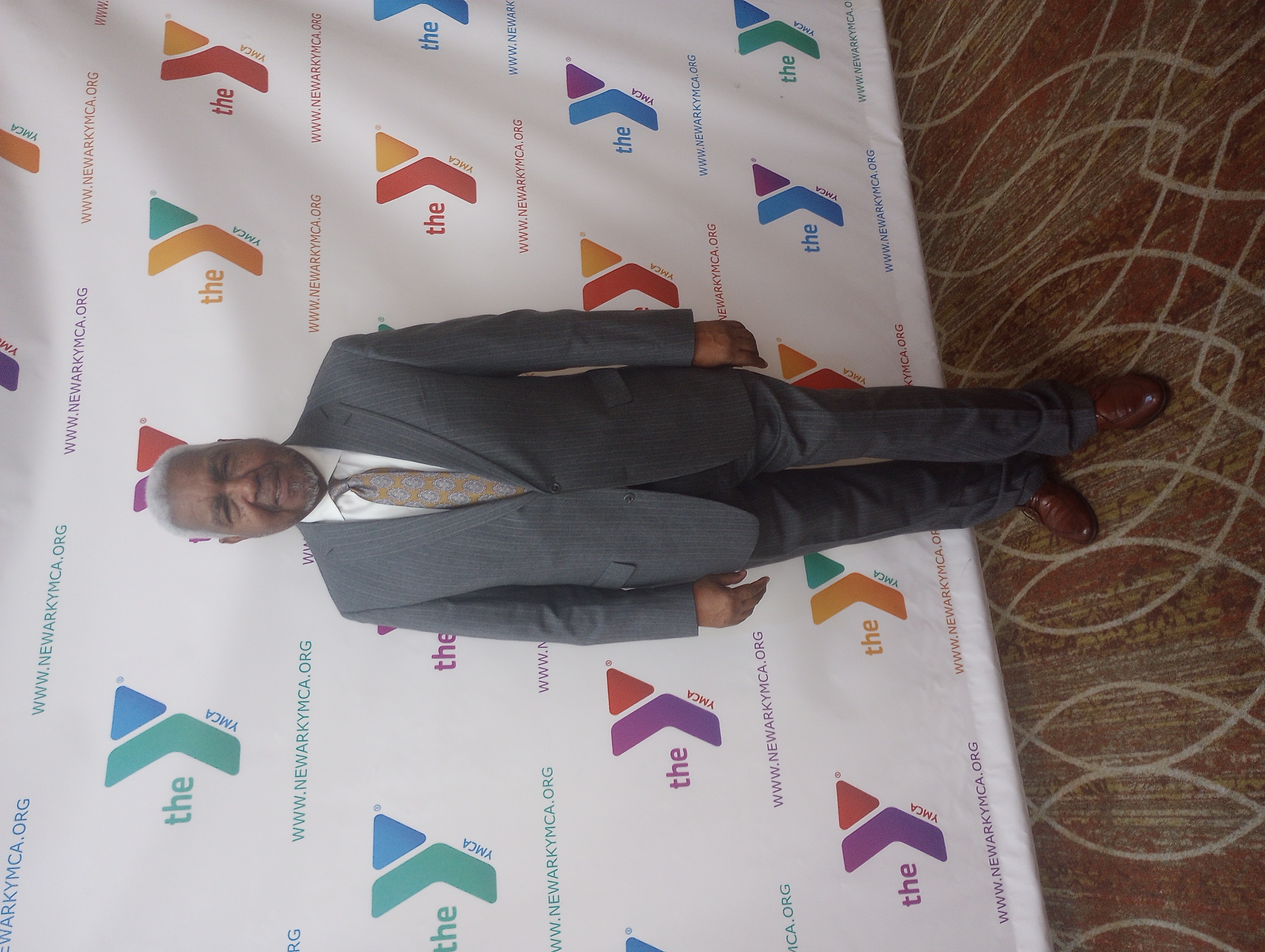 George at YMCA event