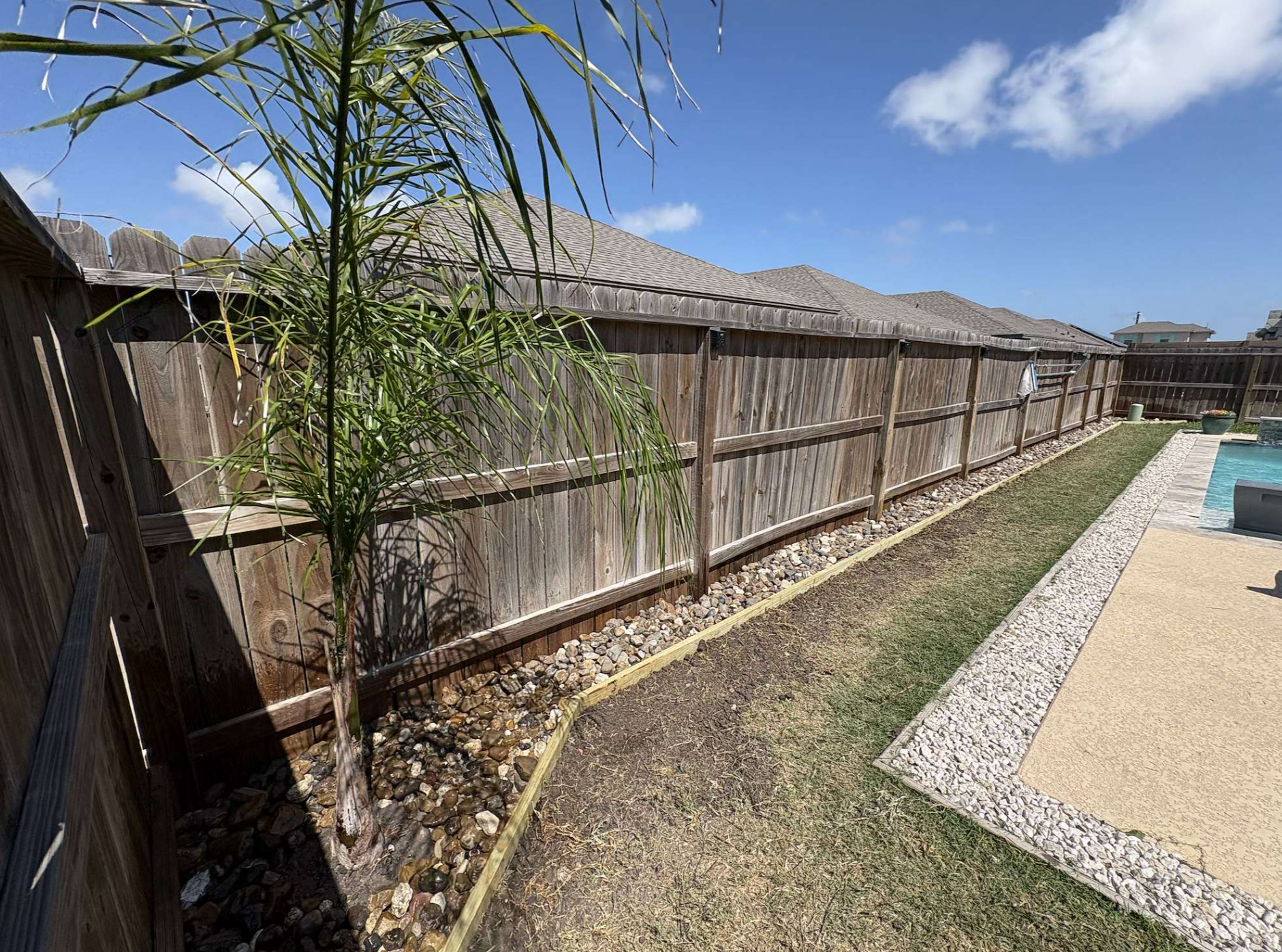 Landscaping project