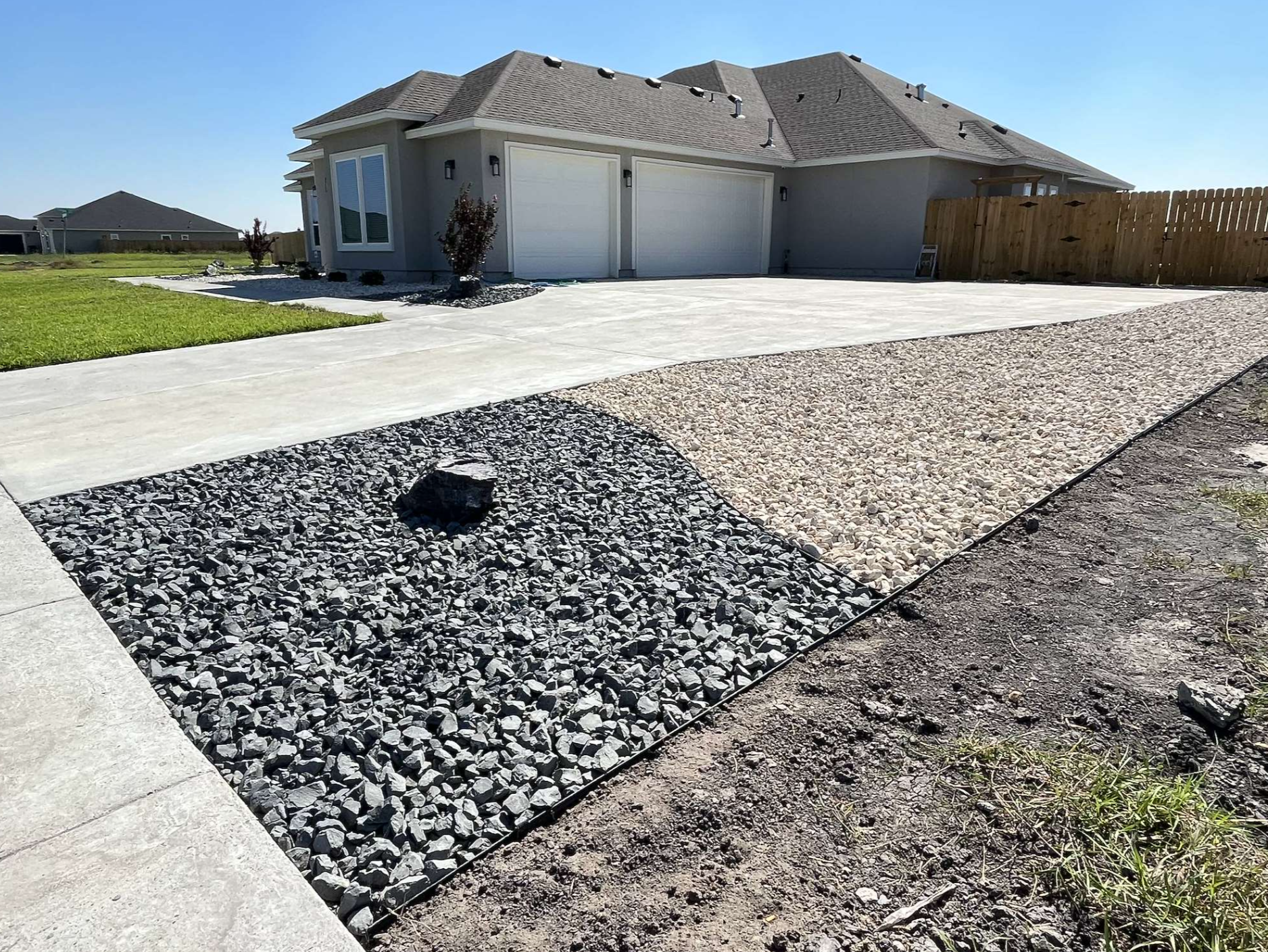 Landscaping project