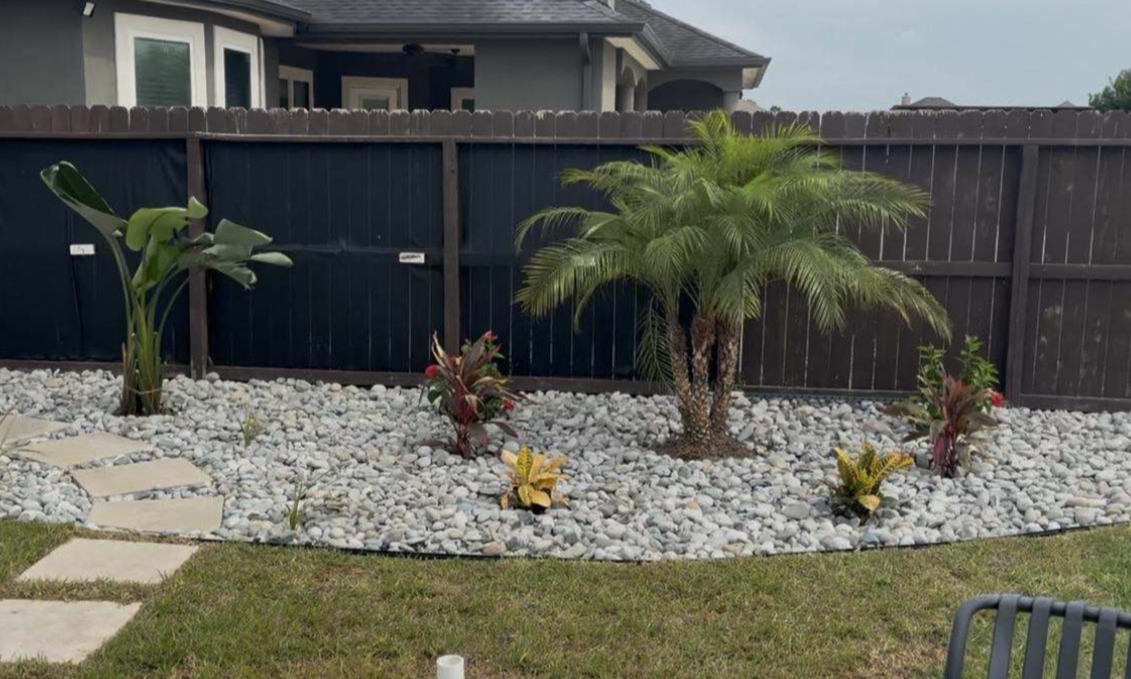 Landscaping project