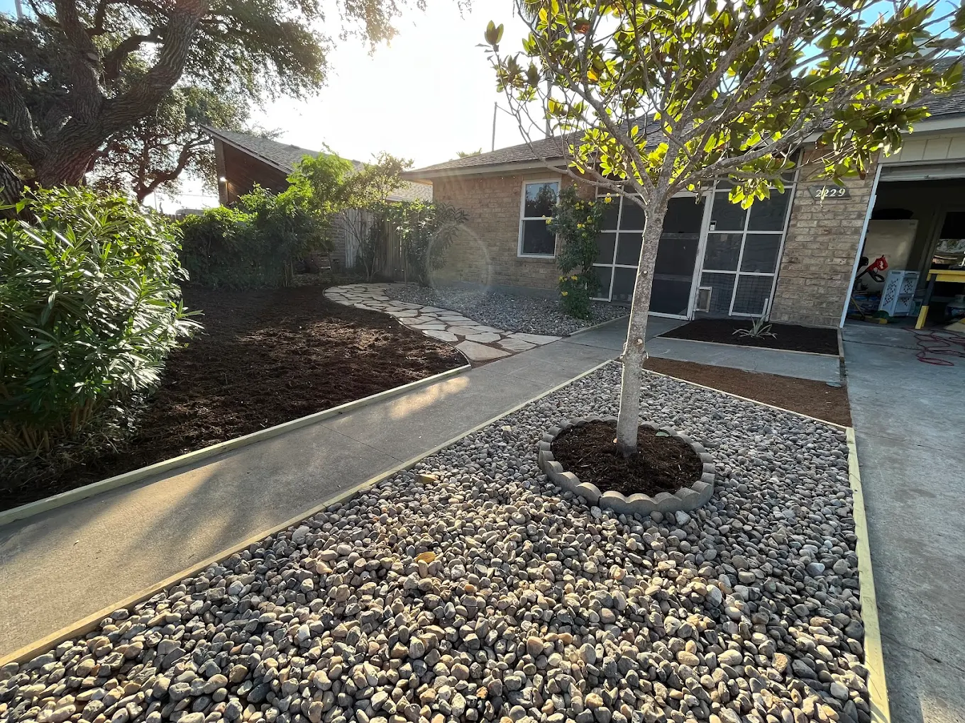 Riverstone Landscaping project in Corpus Christi