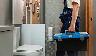 Professional plumber