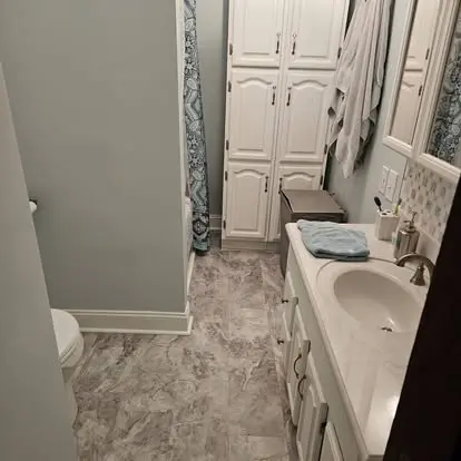 Bathroom remodel