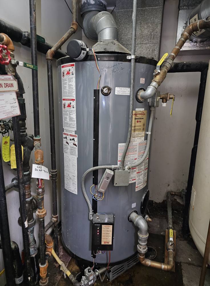 Water heater installation