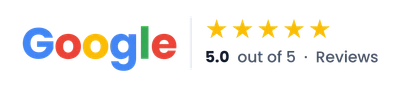 5.0 Google Rating