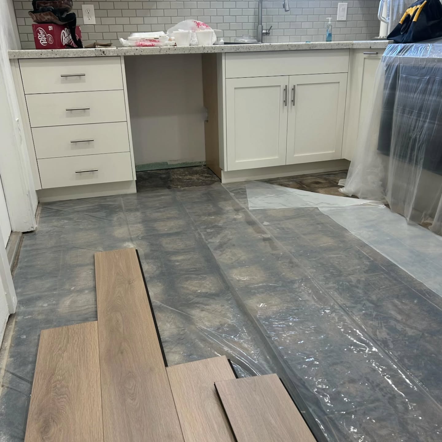 Self-Level Underlayment - Floor Busters AZ Phoenix