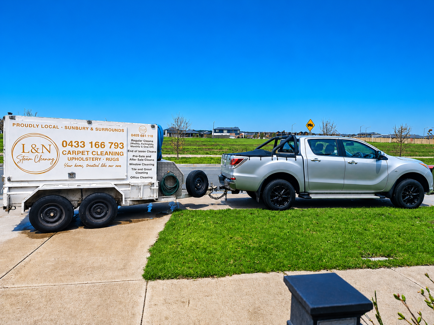 L&N Steam Cleaning Truck