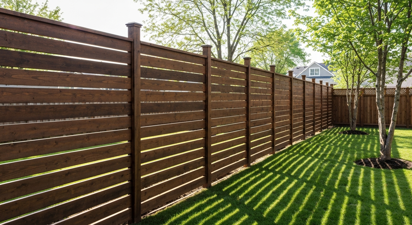 Professional Wood Fence Installation