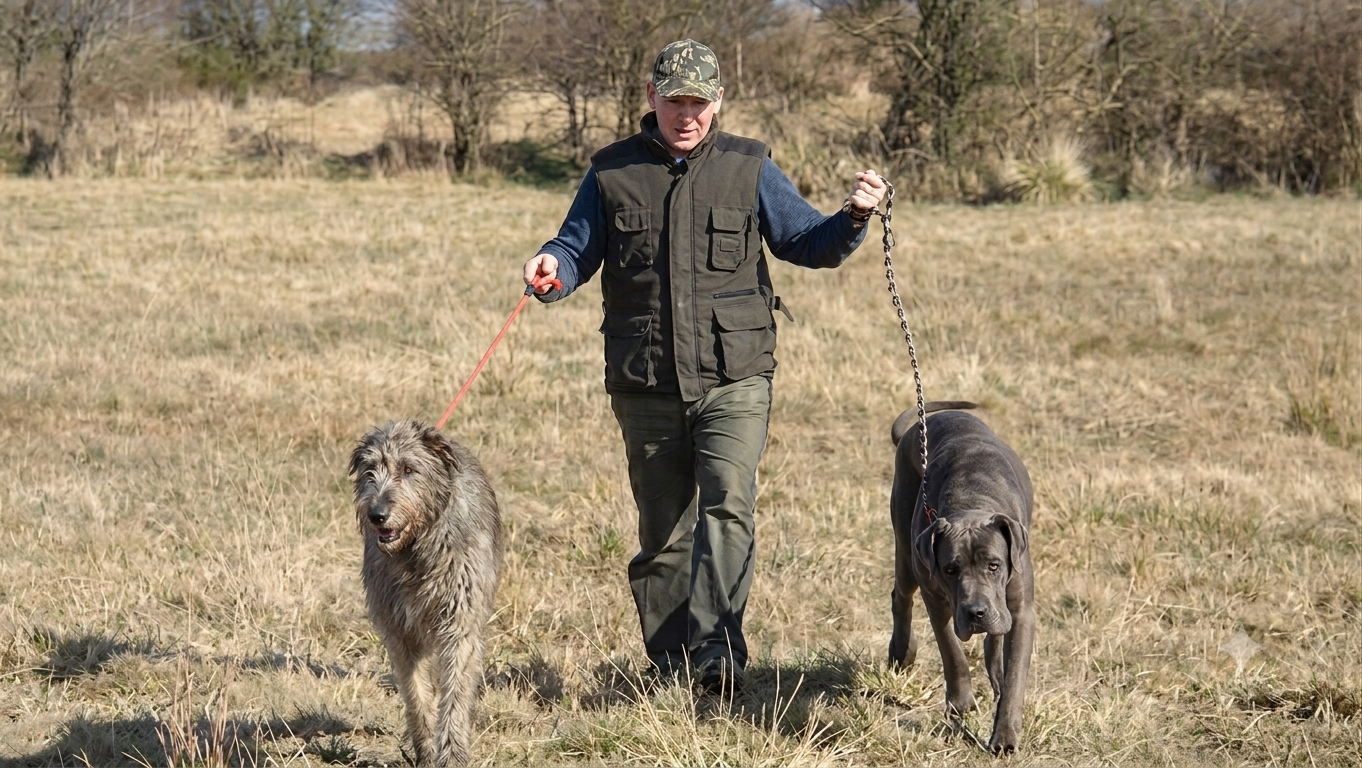 Walking the dogs
