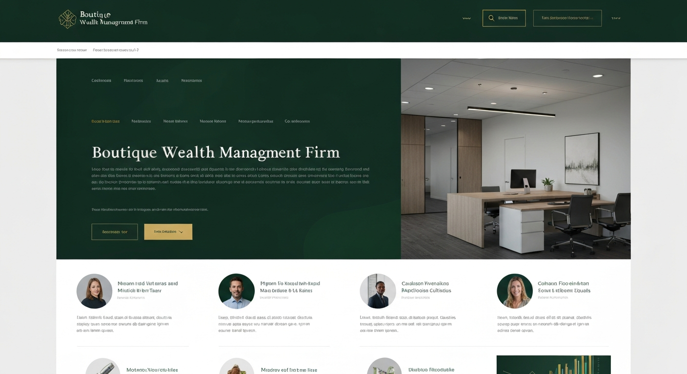 Nexus Wealth Management Full Website Design by Pinnacle Spherix