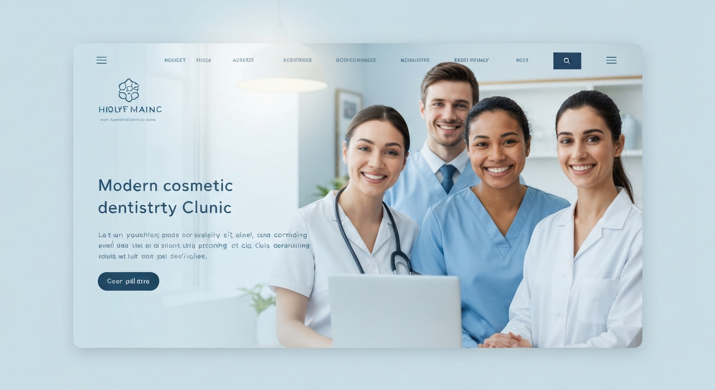 BrightSmile Dental Full Website Design by Pinnacle Spherix
