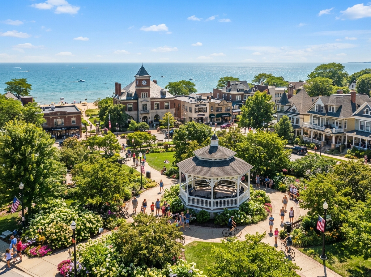 Lake Bluff, Illinois real estate and community
