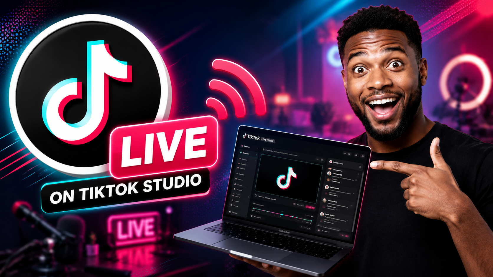 Go Live on TikTok Studio