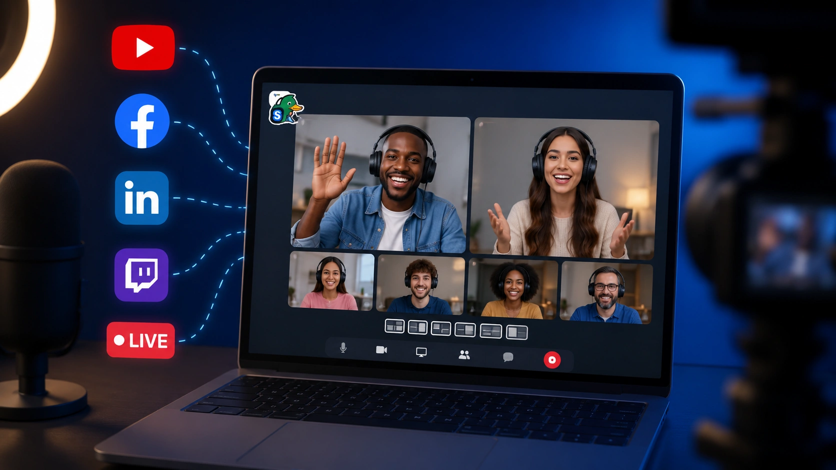 Go Live with StreamYard