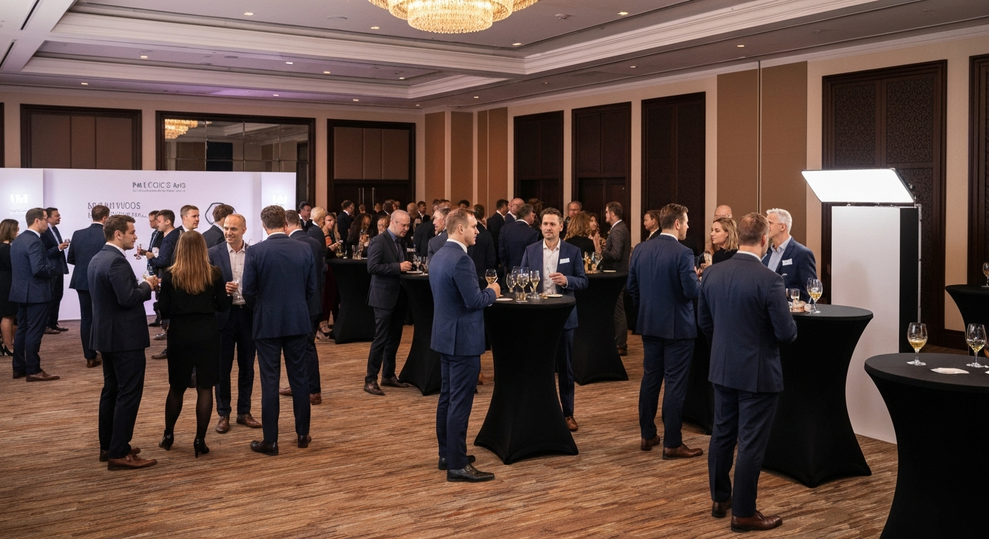 Luxury corporate event gala