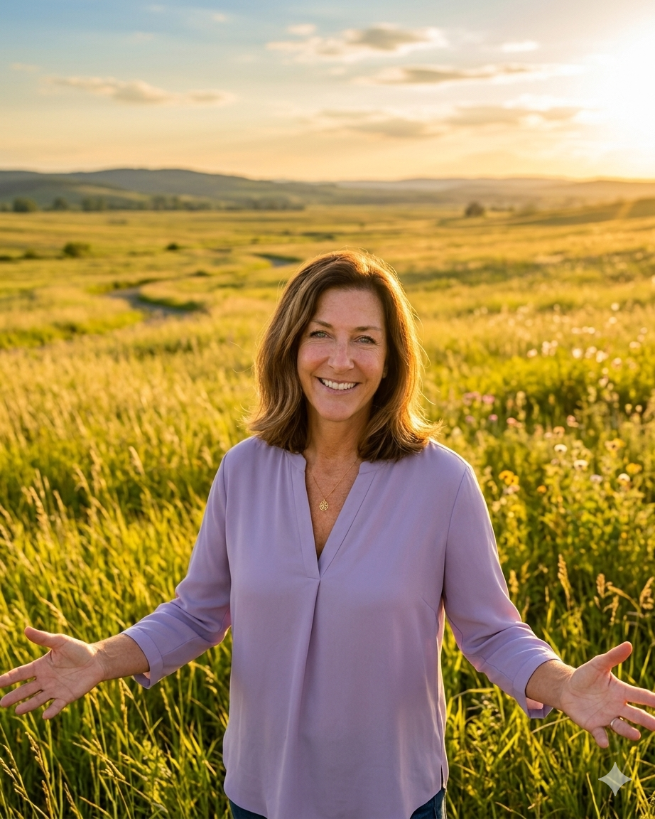 Heather in a field