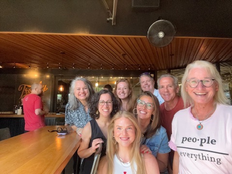 Cheers at Linky Drinks