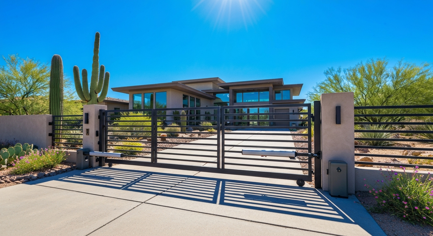 Gate opener installation in Yuma, AZ — Yuma Overhead Door