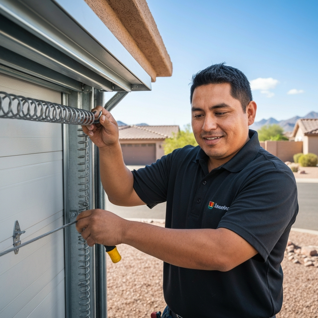 Garage door repair in Yuma, AZ