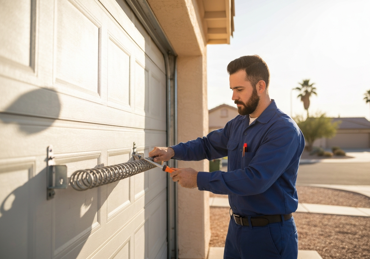 Emergency garage door repair in Yuma, AZ — fast response