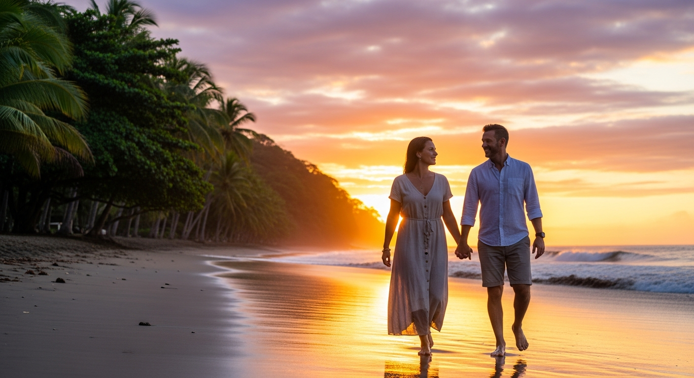Costa Rica Beach Sunset