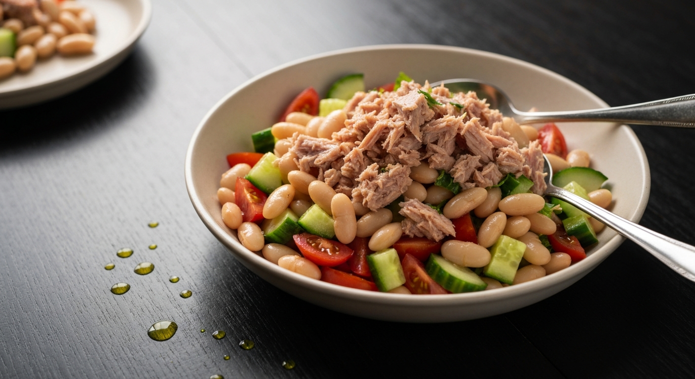 Heart-Healthy Tuna and White Bean Salad
